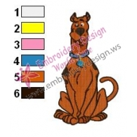 Scooby Doo Embroidery Design 32